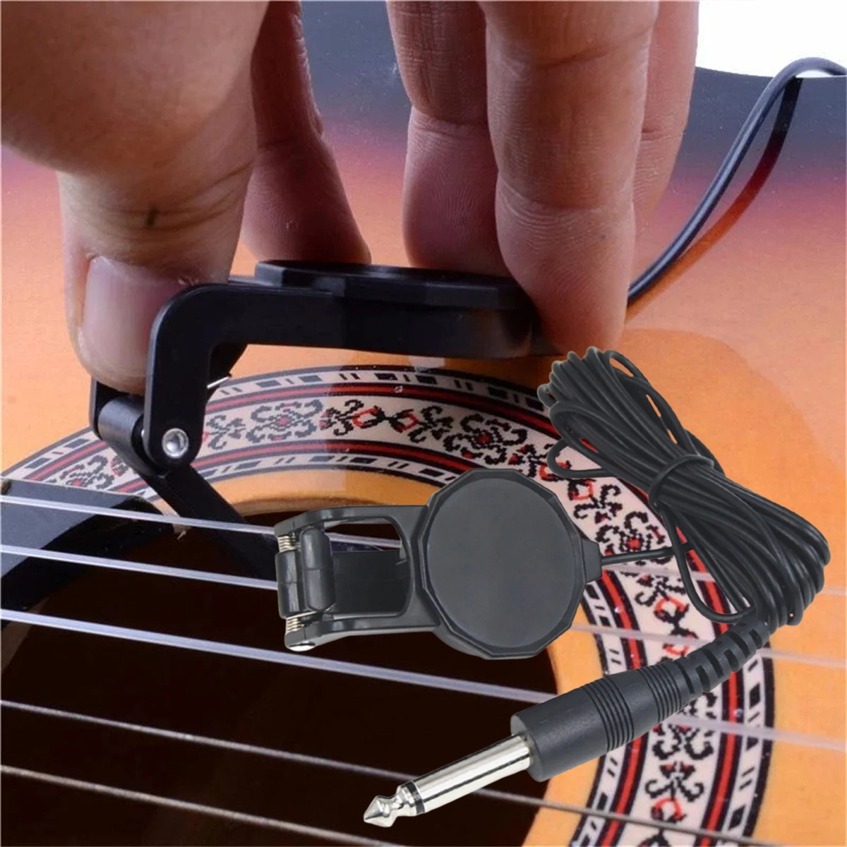 Musical Instrument Art - Pickup con clip jack audio/trasduttore pickup