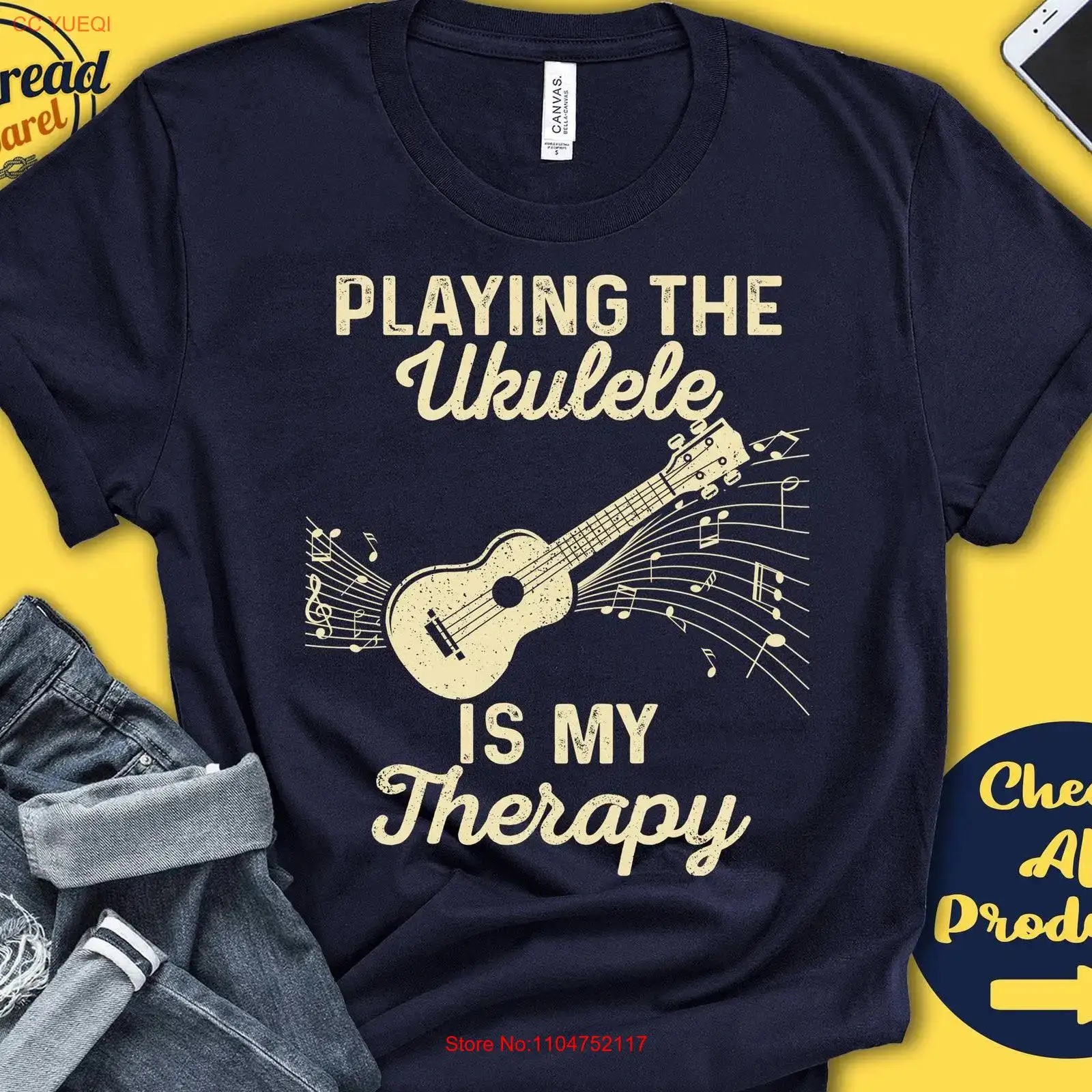Musical Instrument Hawaii - T-shirt per musicisti di ukulele, musica