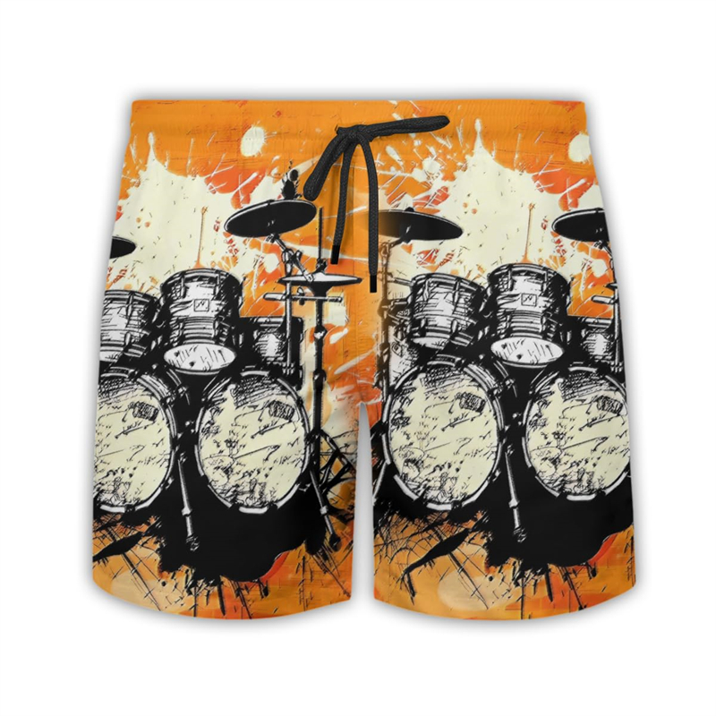 Musical Instrument Hawaii - Drum Lover pantaloni corti per uomo