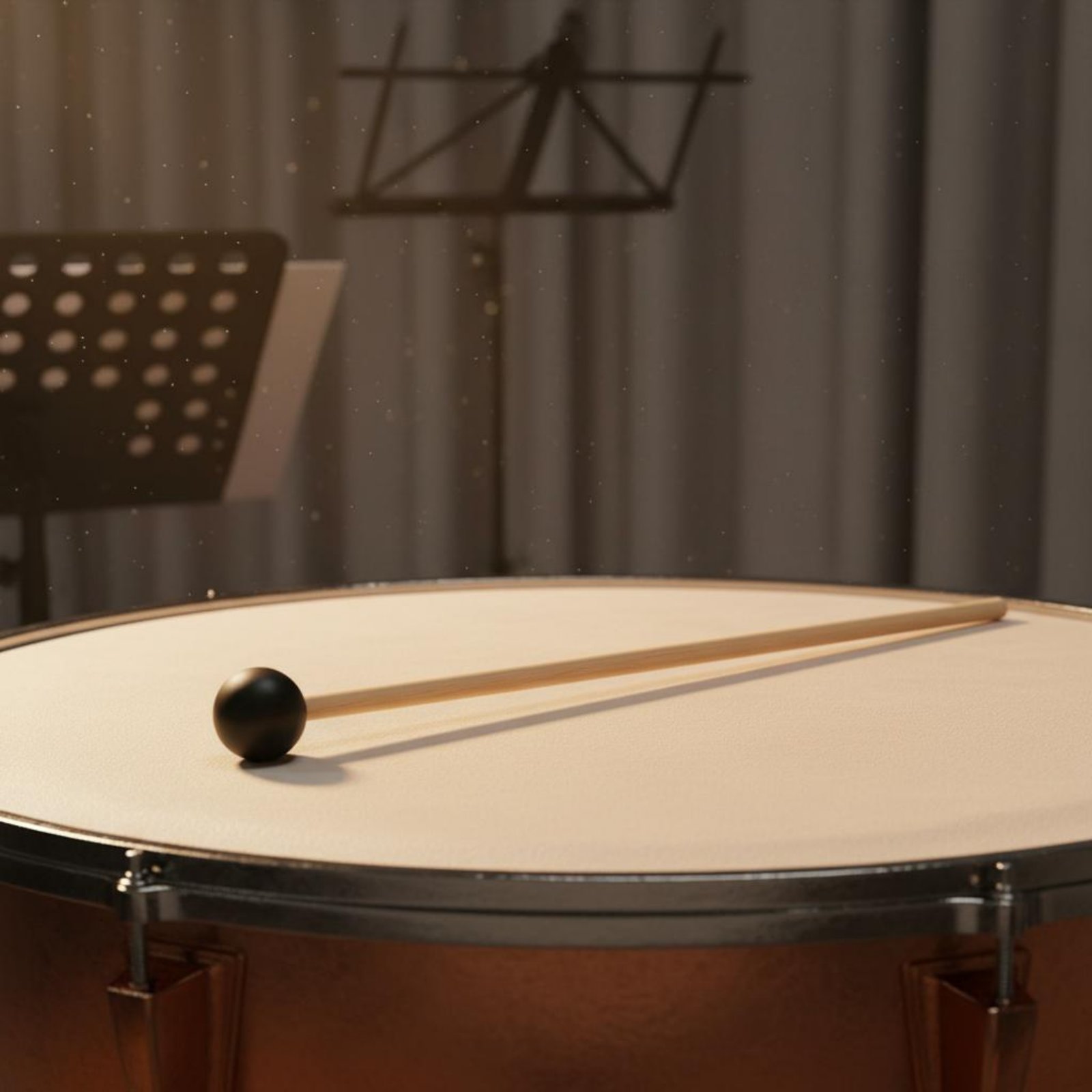 Musical Instrument Mallet - 2 Pezzi Bacchette per Batteria Nere
