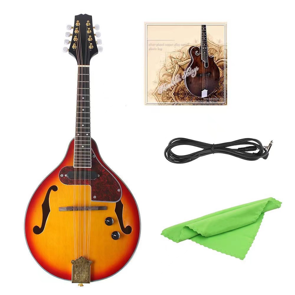 Musical Instrument Oud - Mandolino in Abete, Oud, 8 Corde,