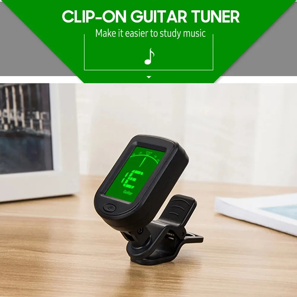 Musical Instrument Art - T-02 Accordatore per chitarra Clip-on Accordatore