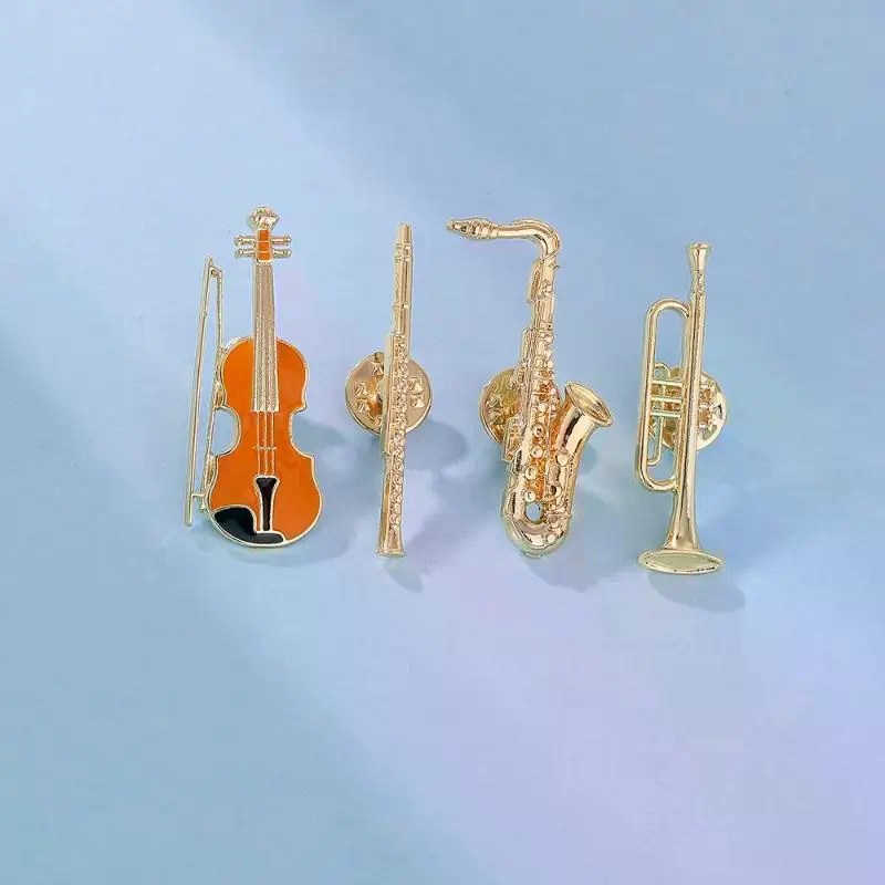 Musical Instrument In Orchestra - 1 pz Symphony Orchestra Distintivo Divertenti