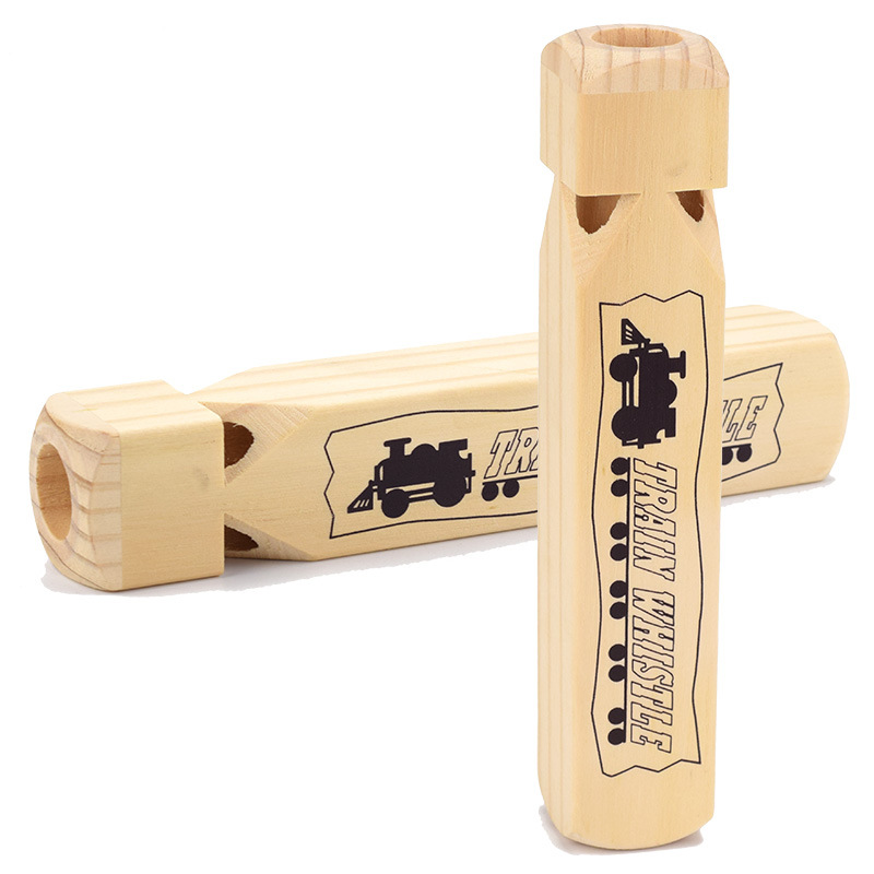Musical Instrument Drawing - Treno in legno per bambini Fischietto