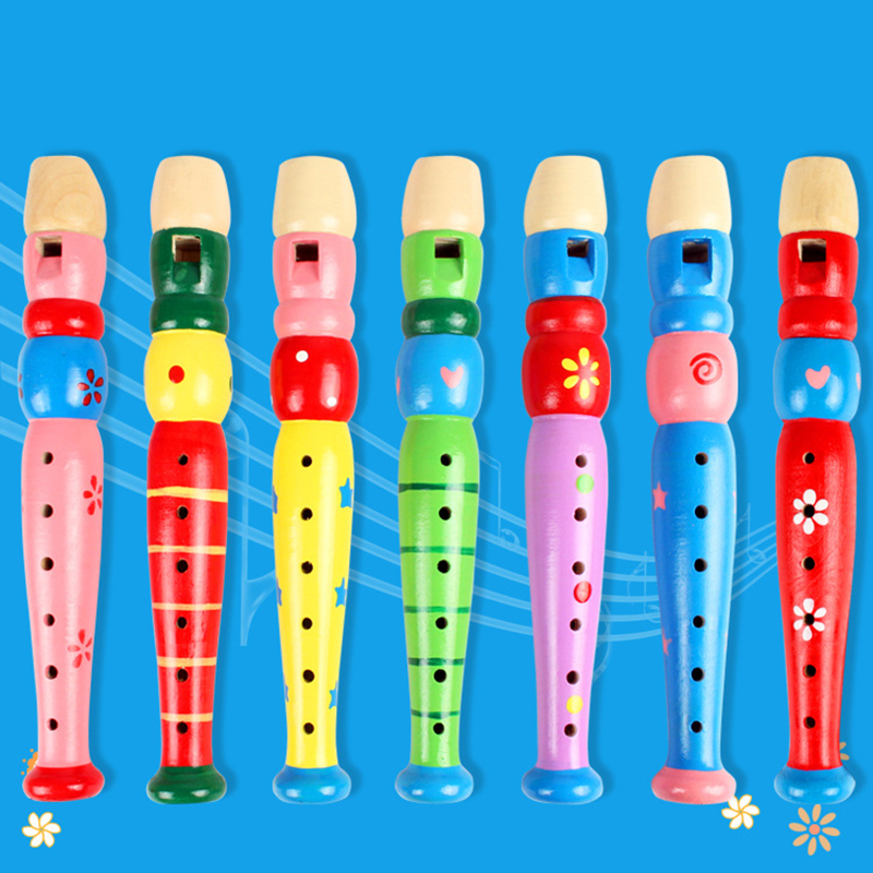Hot colorato flauto di legno s - Musical Instrument Drawing recensione e prezzo