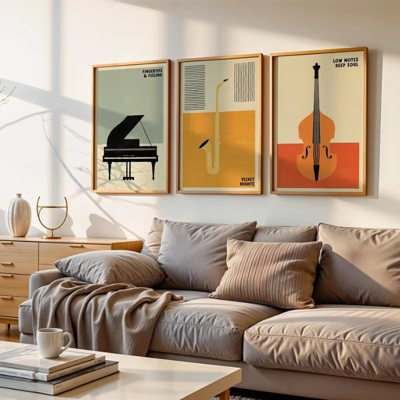 Poster di strumenti musicali p - Musical Instrument Drawing recensione e prezzo