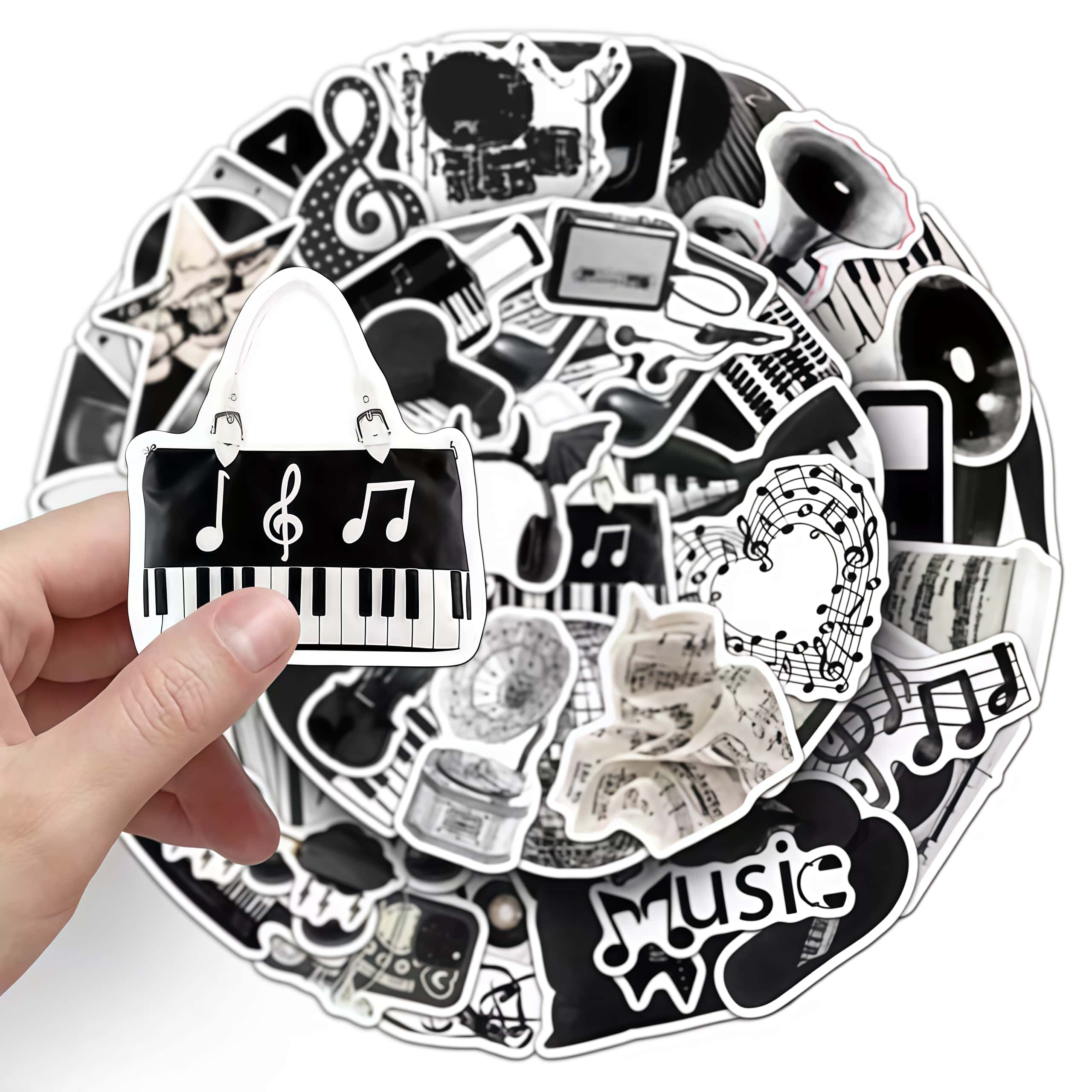 50 Pezzi Adesivi per Strumenti - Musical Instrument Tabla recensione e prezzo