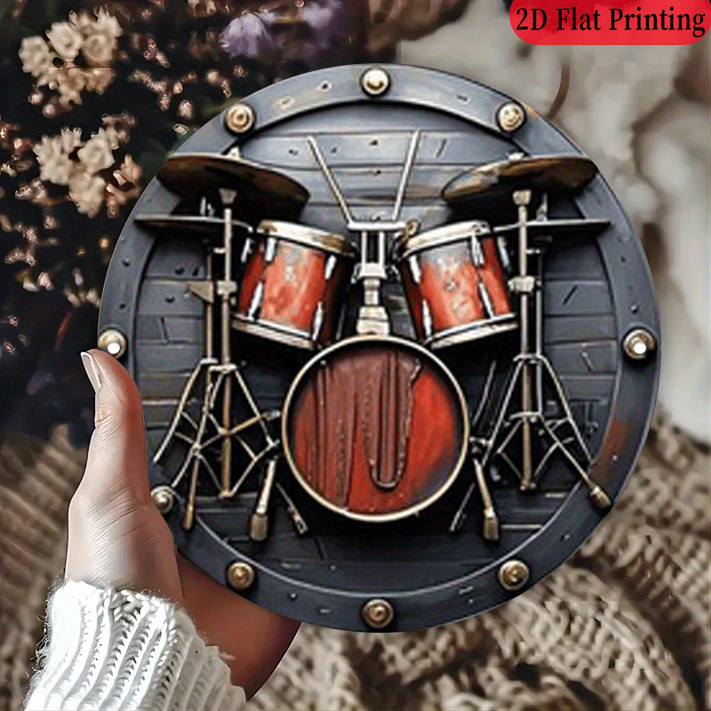 2D Piatto, 1 pezzo, 20,32x20,3 - Musical Instrument Drum recensione e prezzo