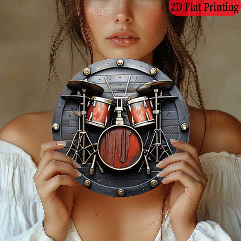 2D Piatto, 1 pezzo, 20,32x20,3 - Musical Instrument Drum recensione e prezzo